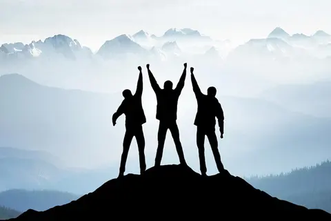 Top of the hill